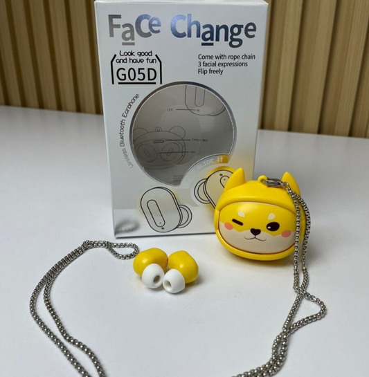 Audífonos Cambia Cara G05D – Estilo y Sonido de Alta Calidad