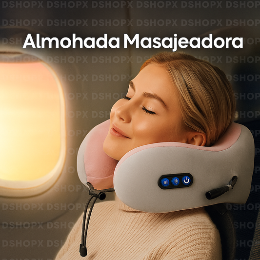 Almohada Masajeadora Eléctrica | Relajación en Casa